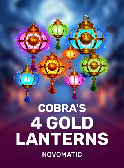 Cobra's 4 Gold Lanterns game tile